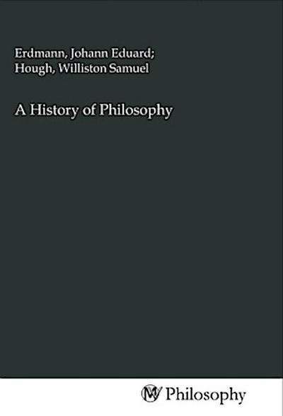 A History of Philosophy