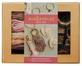 Makramee-Schmuckset "With Love" (Rosé/Natur)