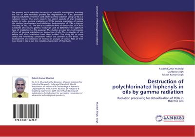 Destruction of polychlorinated biphenyls in oils by gamma radiation