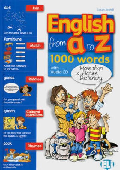 English from a to z, w. Audio-CD