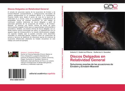 Discos Delgados en Relatividad General