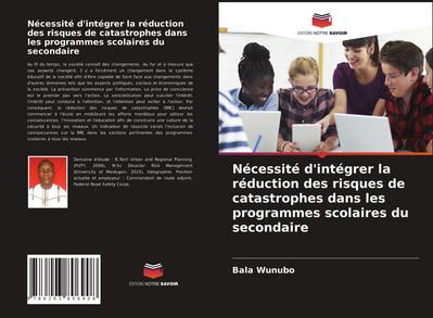 Nécessité d’intégrer la réduction des risques de catastrophes dans les programmes scolaires du secondaire