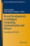 Recent Developments in Intelligent Computing, Comm