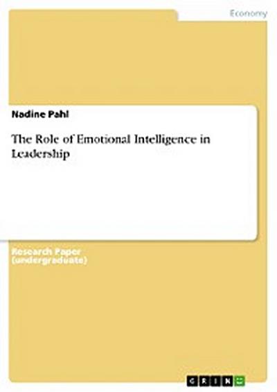 The Role of Emotional Intelligence in Leadership