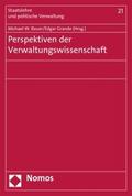 Perspektiven der Verwaltungswissenschaft