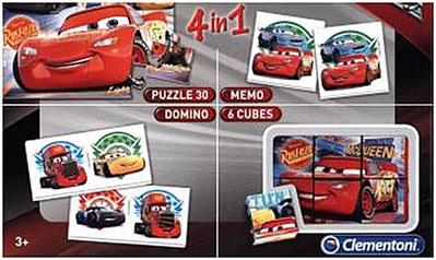 Clementoni 13710 Edukit 4 in 1 - Cars