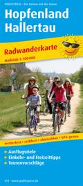 Radwanderkarte Hopfenland Hallertau 1 : 100 000: Radkarte mit Ausflugszielen, Einkehr- & Freizeittipps