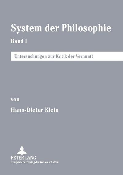 System der Philosophie