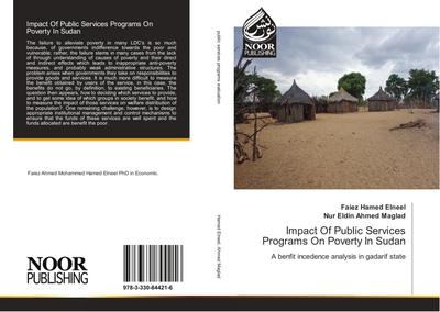 Impact Of Public Services Programs On Poverty In Sudan