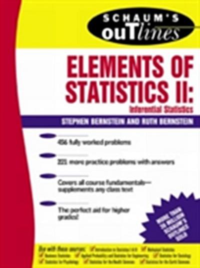 Schaum’s Outline of Elements of Statistics II: Inferential Statistics