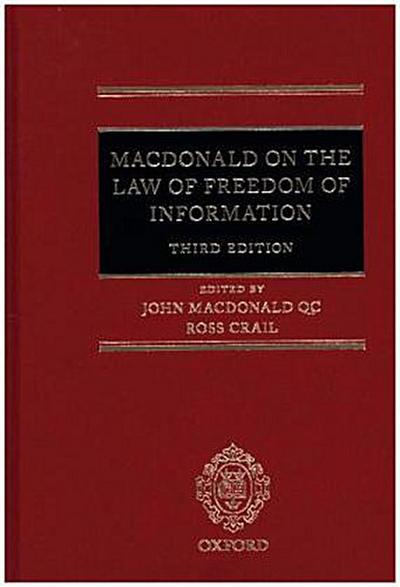 The Law of Freedom of Information