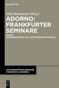 Sommersemester 1961 – Wintersemester 1963/64
