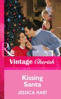 Kissing Santa