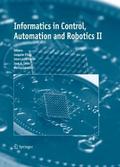 Informatics in Control, Automation and Robotics II