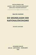 Die Grundlagen der Nationalökonomie
