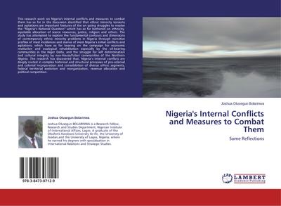 Nigeria’s Internal Conflicts and Measures to Combat Them