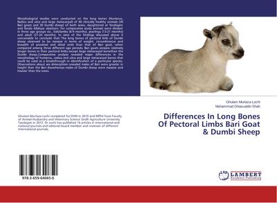 Differences In Long Bones Of Pectoral Limbs Bari Goat & Dumbi Sheep