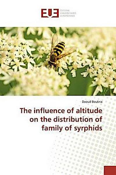 The influence of altitude on the distribution of family of syrphids