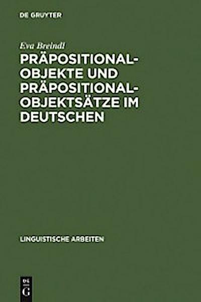 Präpositionalobjekte und Präpositionalobjektsätze im Deutschen