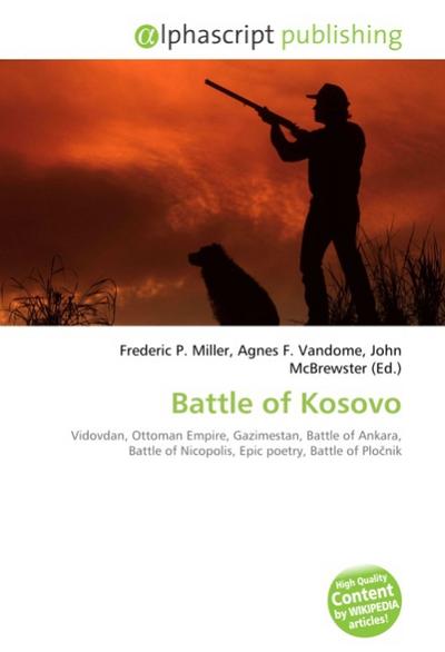 Battle of Kosovo - Frederic P. Miller