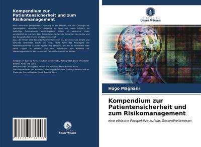 Kompendium zur Patientensicherheit und zum Risikomanagement