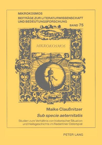 ’Sub specie aeternitatis’