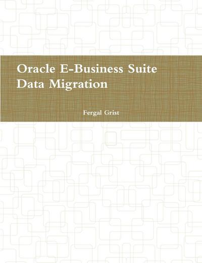 Oracle E-Business Suite, Data Migration