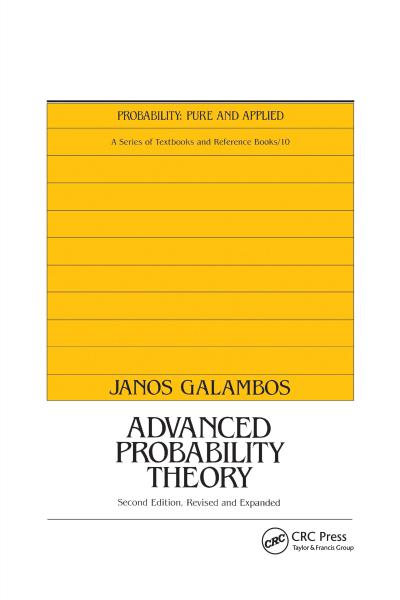 Advanced Probability Theory, Second Edition