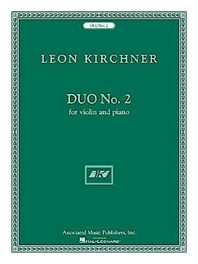 Duo No. 2: Violin and Piano