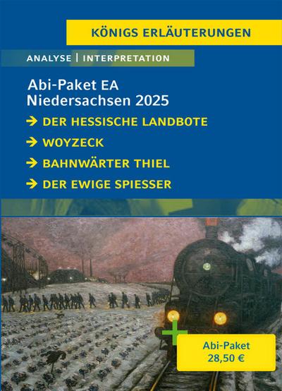 Abitur Niedersachsen 2025 EA Deutsch - Paket