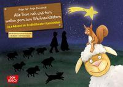 Alle Tiere nah und fern wollen gern zum Weihnachtsstern
