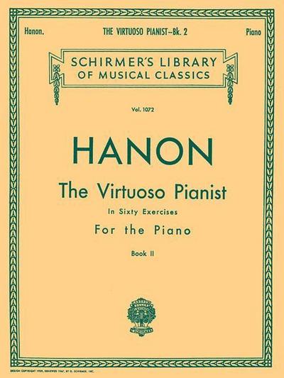 Virtuoso Pianist in 60 Exercises - Book 2