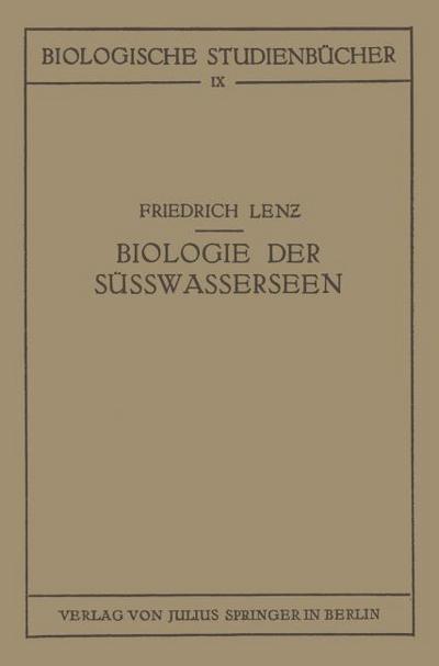 Einführung in die Biologie der Süsswasserseen