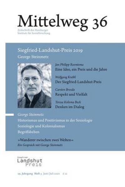 Mittelweg 36 George Steinmetz. Siegfried-Landshut-Preis 2019