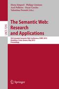 The Semantic Web: Research and Applications