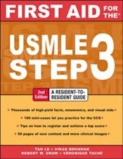 First Aid for the USMLE Step 3, Second Edition