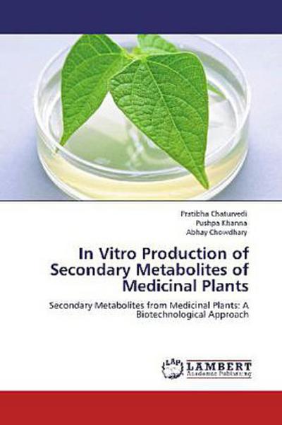 In Vitro Production of Secondary Metabolites of Medicinal Plants