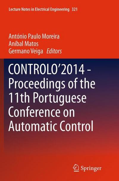 CONTROLO2014 - Proceedings of the 11th Portuguese Conference on Automatic Control