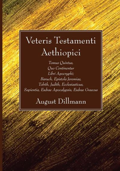 Veteris Testamenti Aethiopici