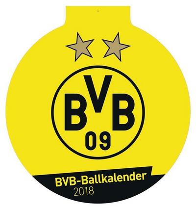 Borussia Dortmund Der Ball ist rund - Kalender 2018