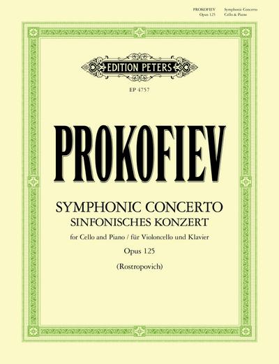 Symphonic Concerto for Cello and Piano Op. 125