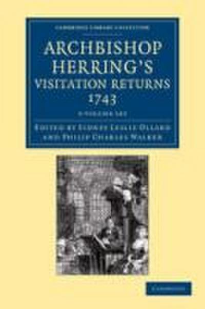Archbishop Herring’s Visitation Returns, 1743 5 Volume Set