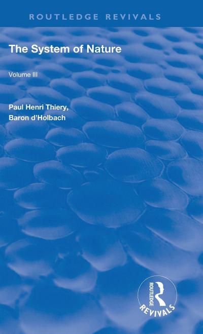 The System of Nature