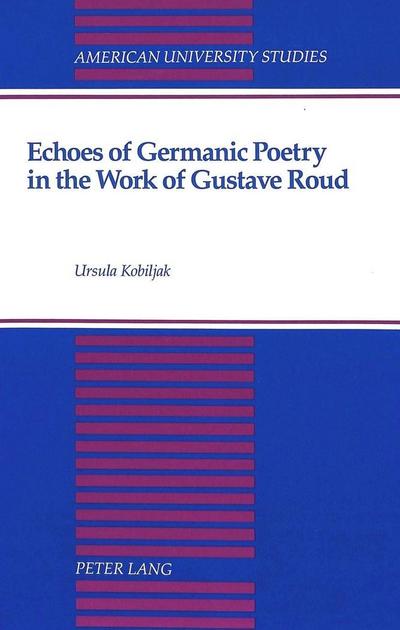 Kobiljak, U: Echoes of Germanic Poetry in the Work of Gustav