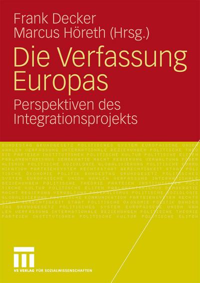 Die Verfassung Europas