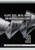 Alloys, Steel, Metal Joining and Materials Processing