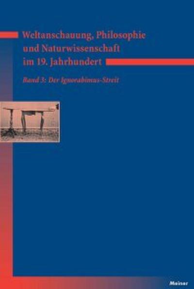 Weltanschauung, Philosophie und Naturwissenschaft im 19. Jahrhundert