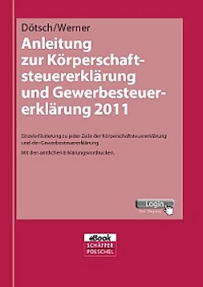 Anleitung zur Körperschaftsteuererklärung und Gewerbesteuererklärung 2011