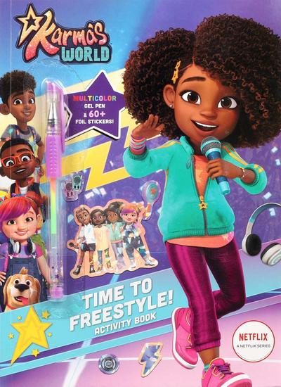 Karma’s World: Time to Freestyle! Activity Book
