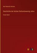 Geschichte der letzten fünfundzwanzig Jahre